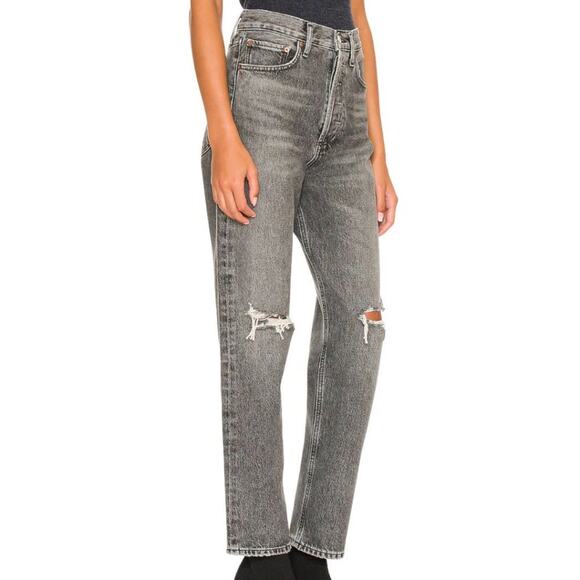 NWT AGOLDE 90's Jean Mid Rise Loose Fit Outline 26 - Picture 4 of 6